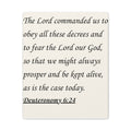 Deuteronomy 6:24