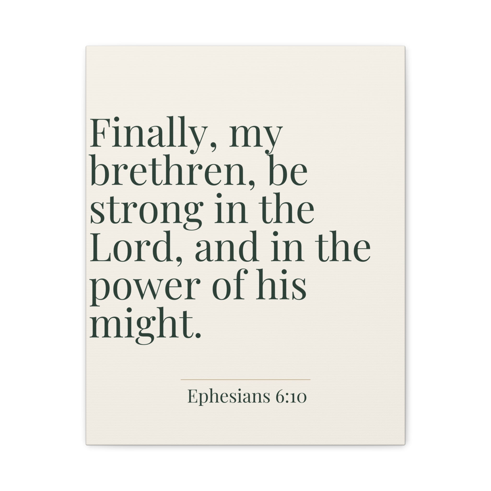 Ephesians 6:10