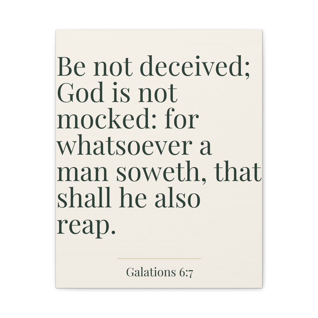 Galatians 6:7