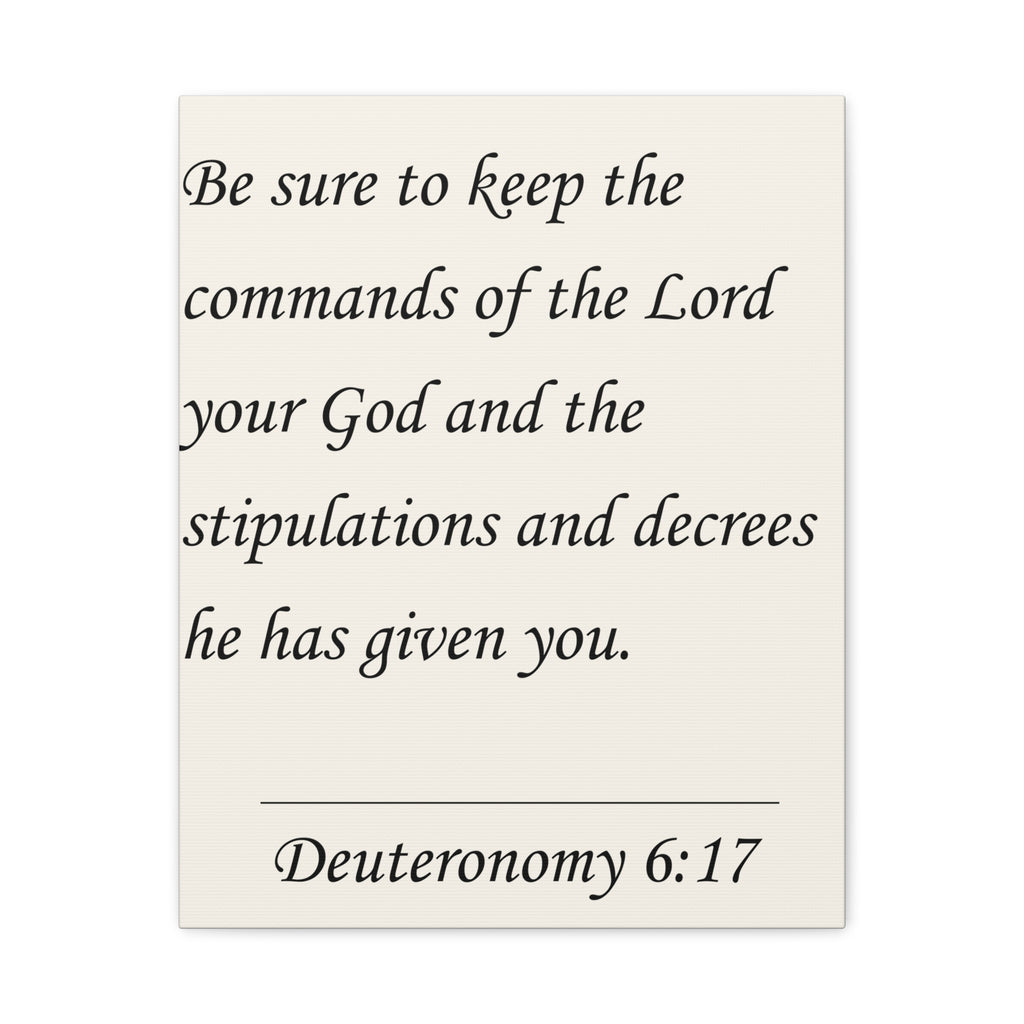 Deuteronomy 6:17