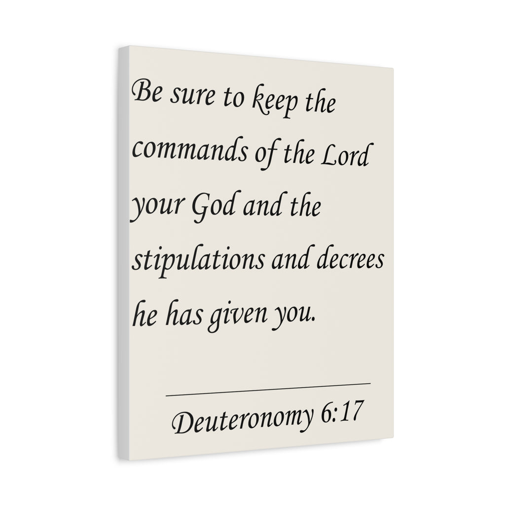 Deuteronomy 6:17