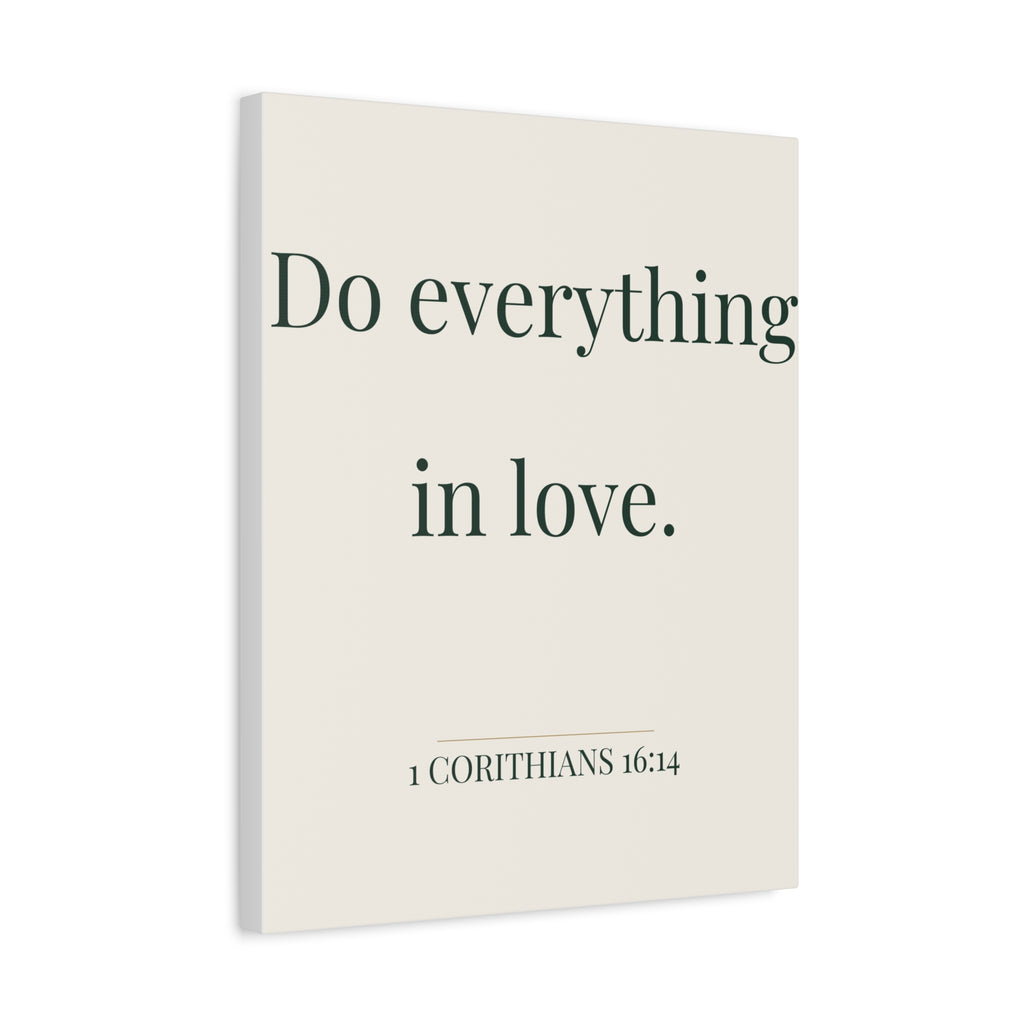 1 Corinthians 16:14