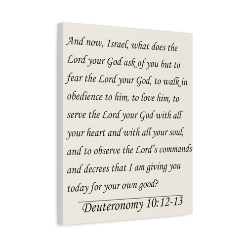 Deuteronomy 10:12-13