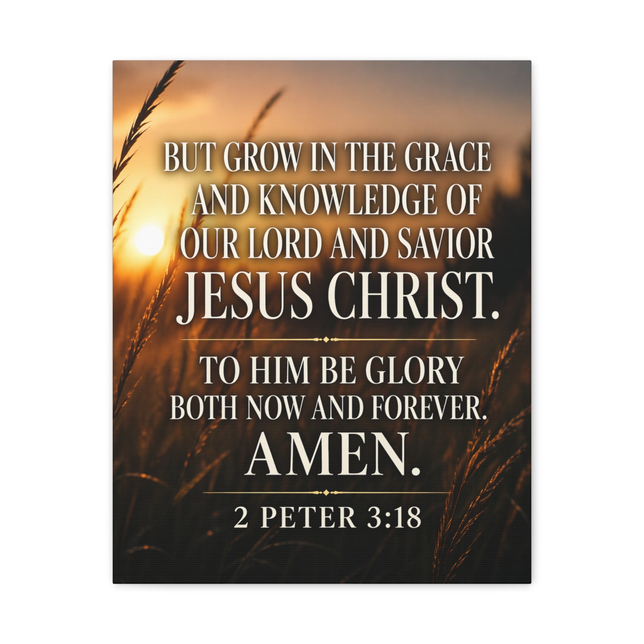 2 Peter 3:18