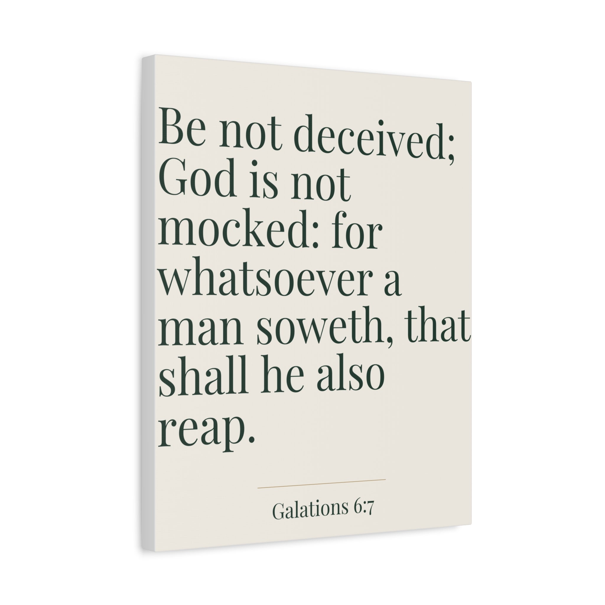 Galatians 6:7