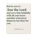 1 Samuel 12:24