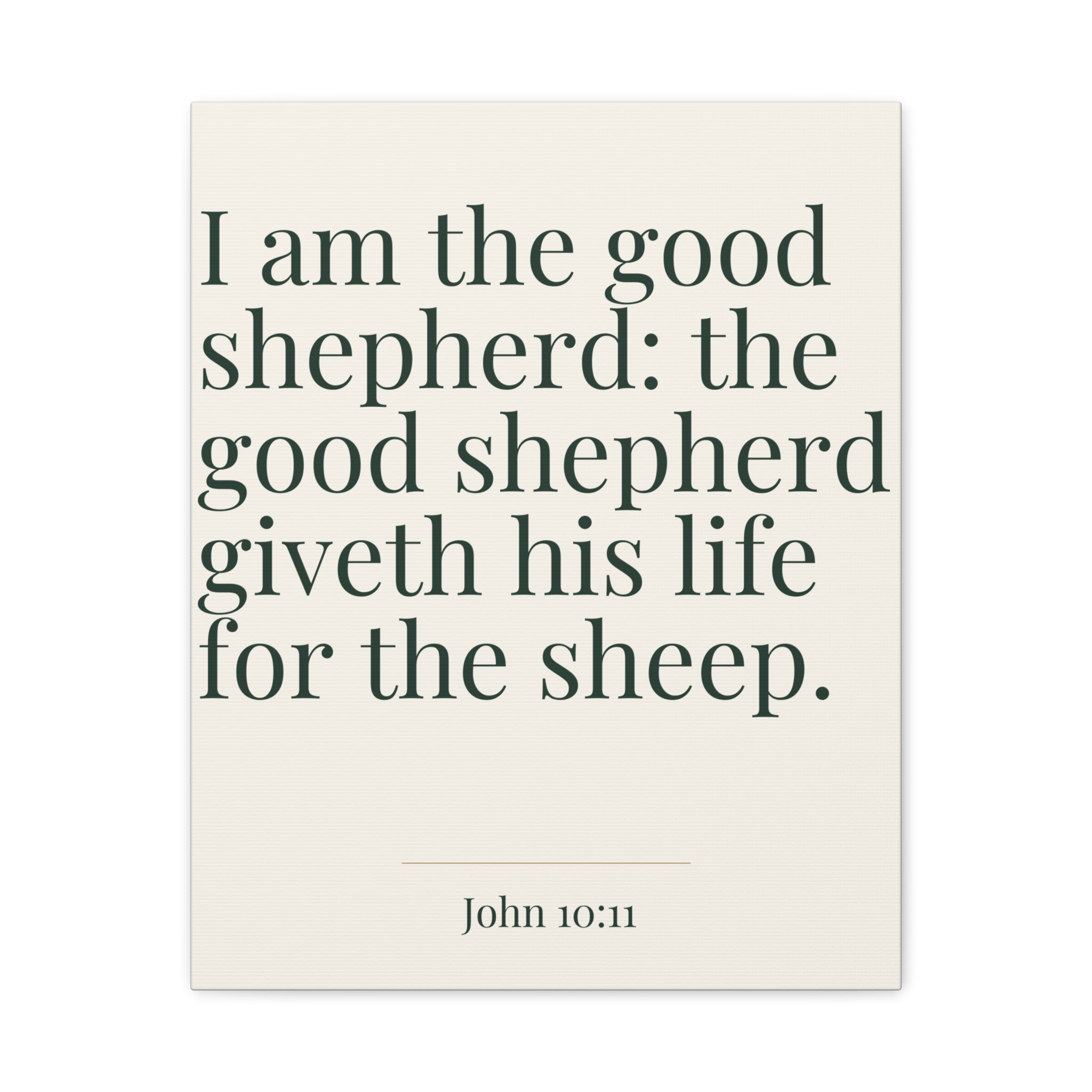 John 10:11