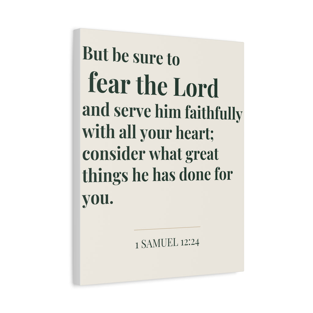 1 Samuel 12:24