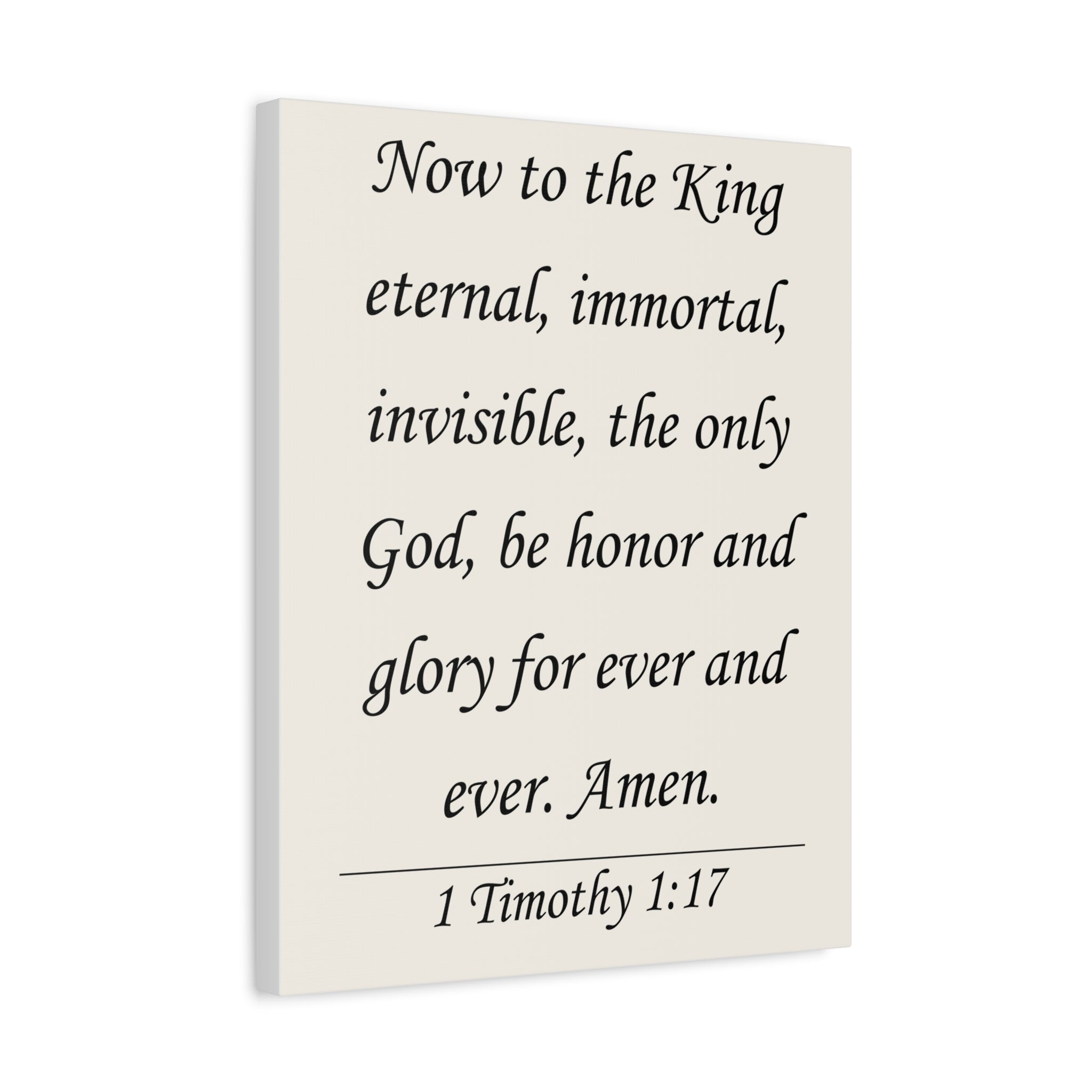 1 Timothy 1:17